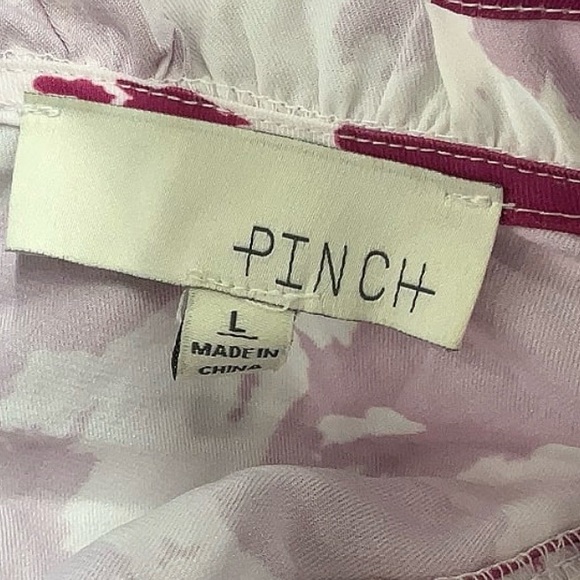 Pinch Pink and White Printed Tiered Midi Dress - Picture 2 of 4